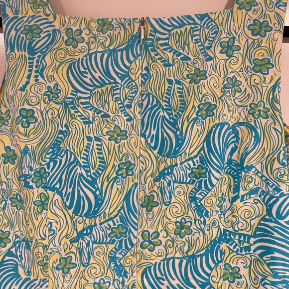 Lilly Pulitzer Zebra Print Resort Shift Dress - Picture 7 of 9